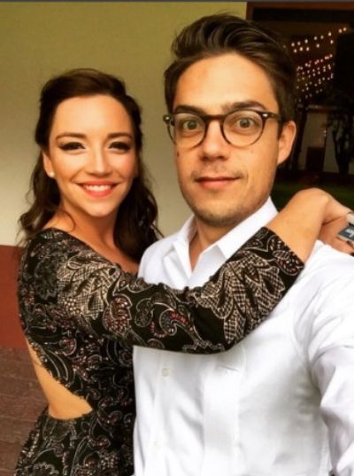 Regina Blandón and her ex-boyfriend, Roberto Flores.